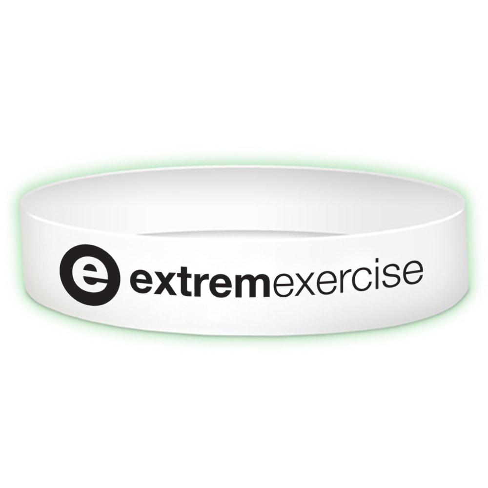 Custom Promotional Bracelet, 1/2” x 7-1/2”, Nite Glow