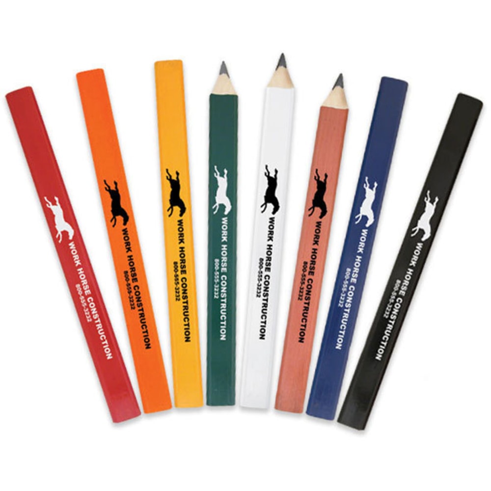 Custom Promotional Carpenter Pencil