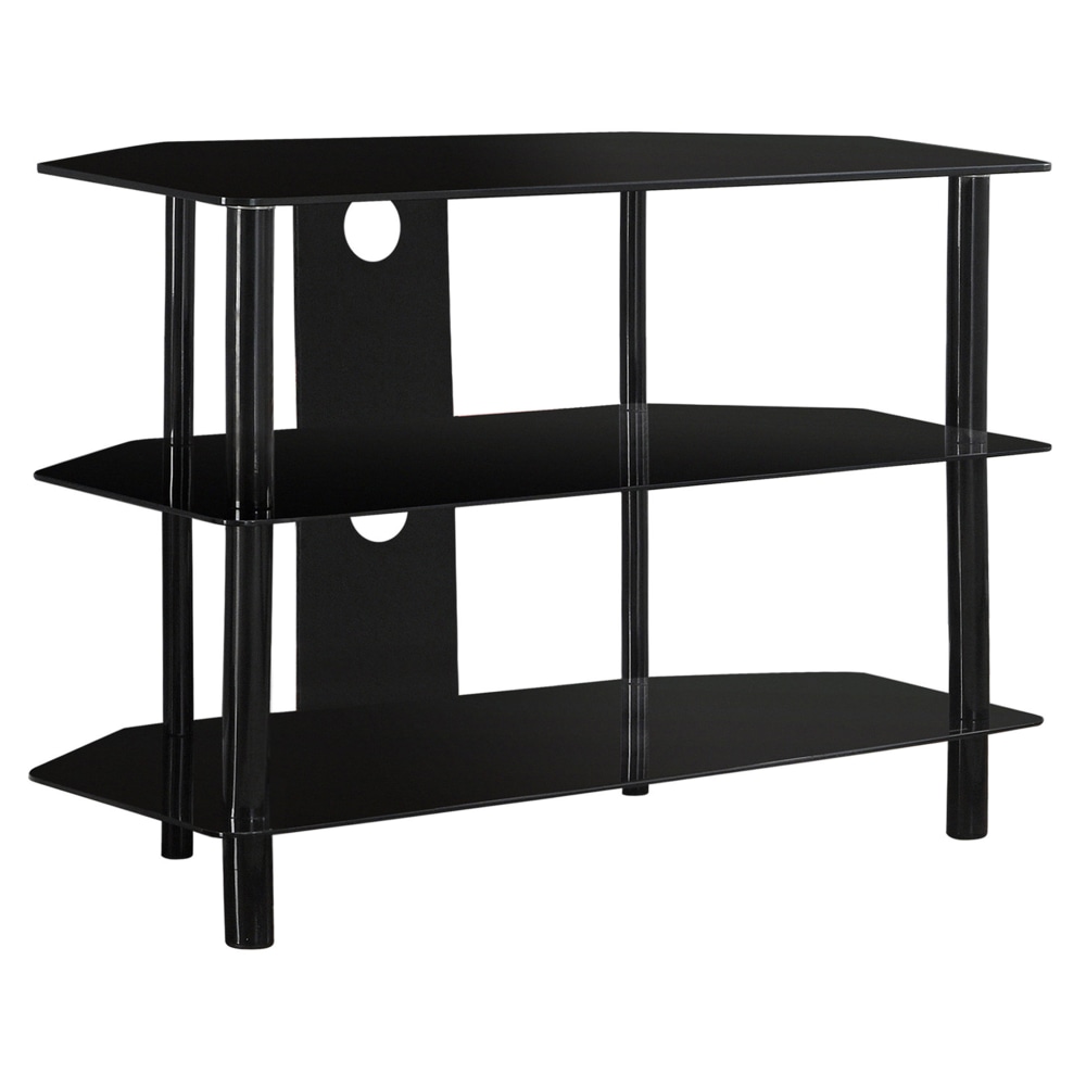 Monarch Specialties Chloe TV Stand, 24"H x 35-3/4"W