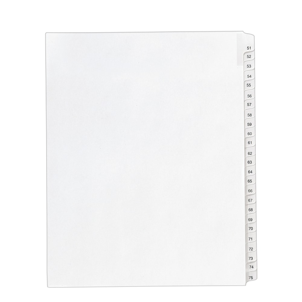 Avery® Allstate®-Style Collated Legal Exhibit Dividers, 8