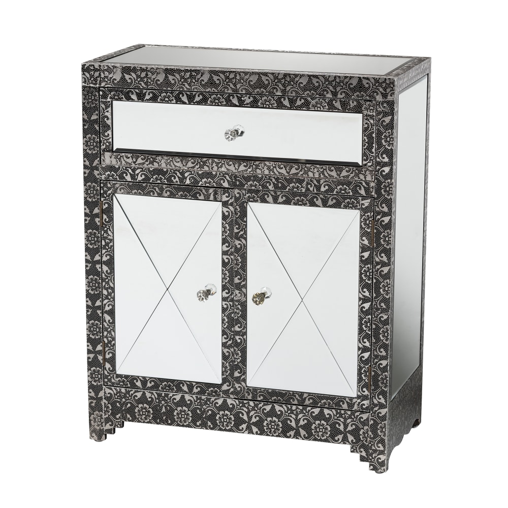 Baxton Studio Wycliff Industrial 1-Drawer Sideboard Buffet Table,