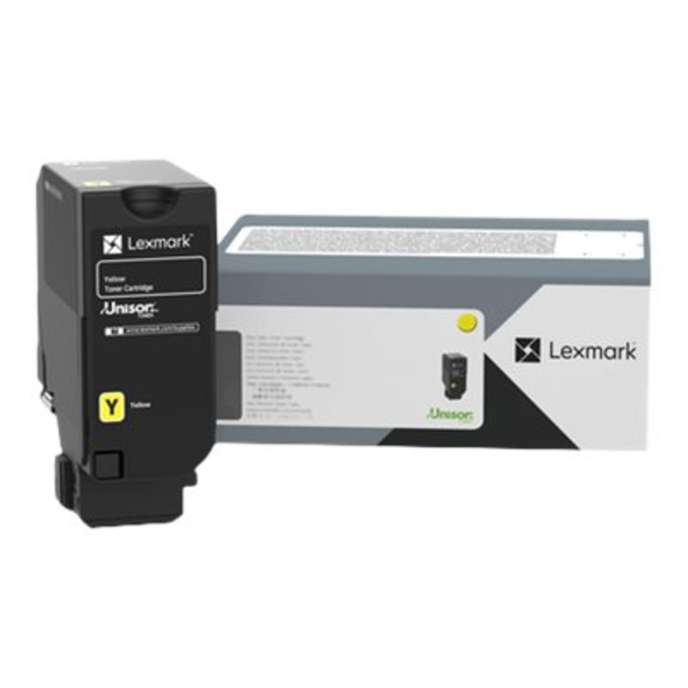 Lexmark Original Laser Toner Cartridge - Yellow Pack