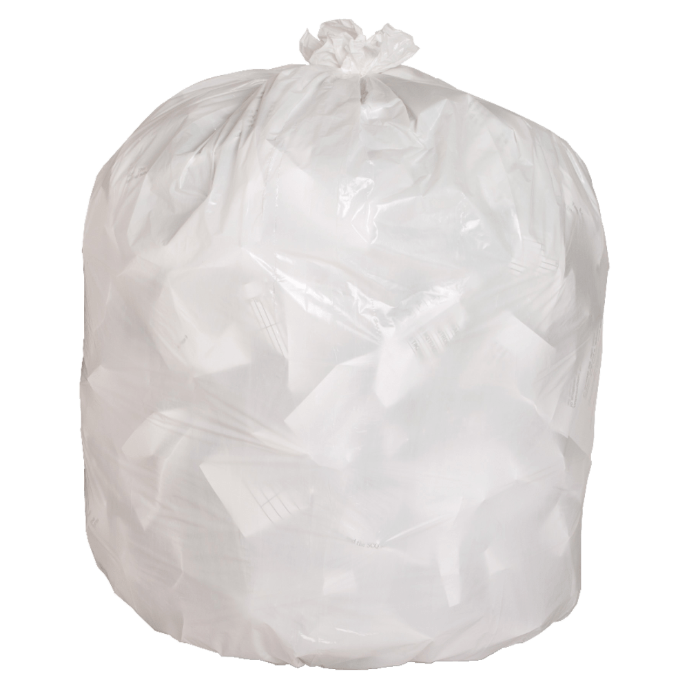 Genuine Joe 75% Recycled Heavy-Duty Contractor Trash Bags,