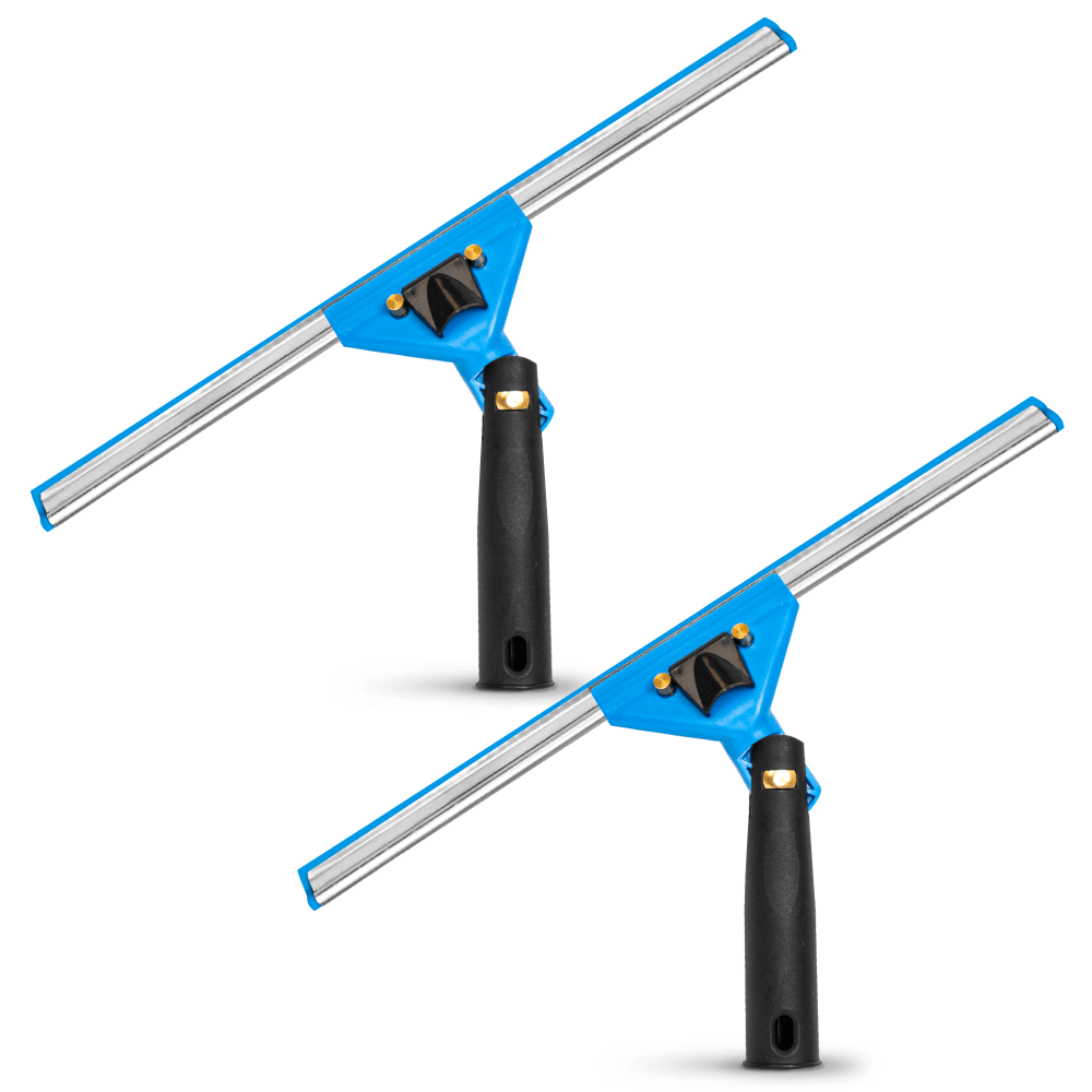 Gritt Commercial Swivel Window Squeegees With Quick Release,