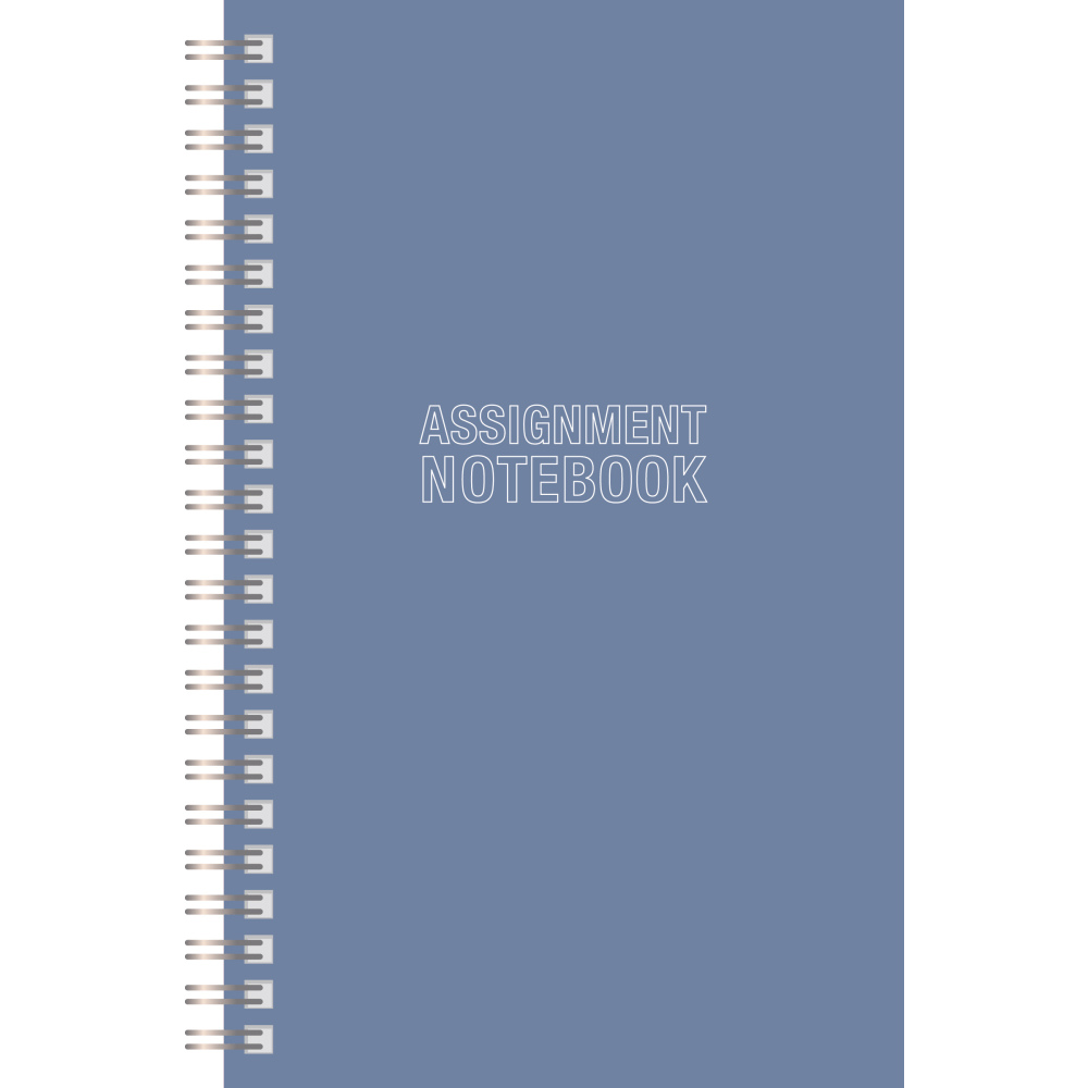 Office Depot® Undated Weekly Assignment Notebook, 8-1/4" x