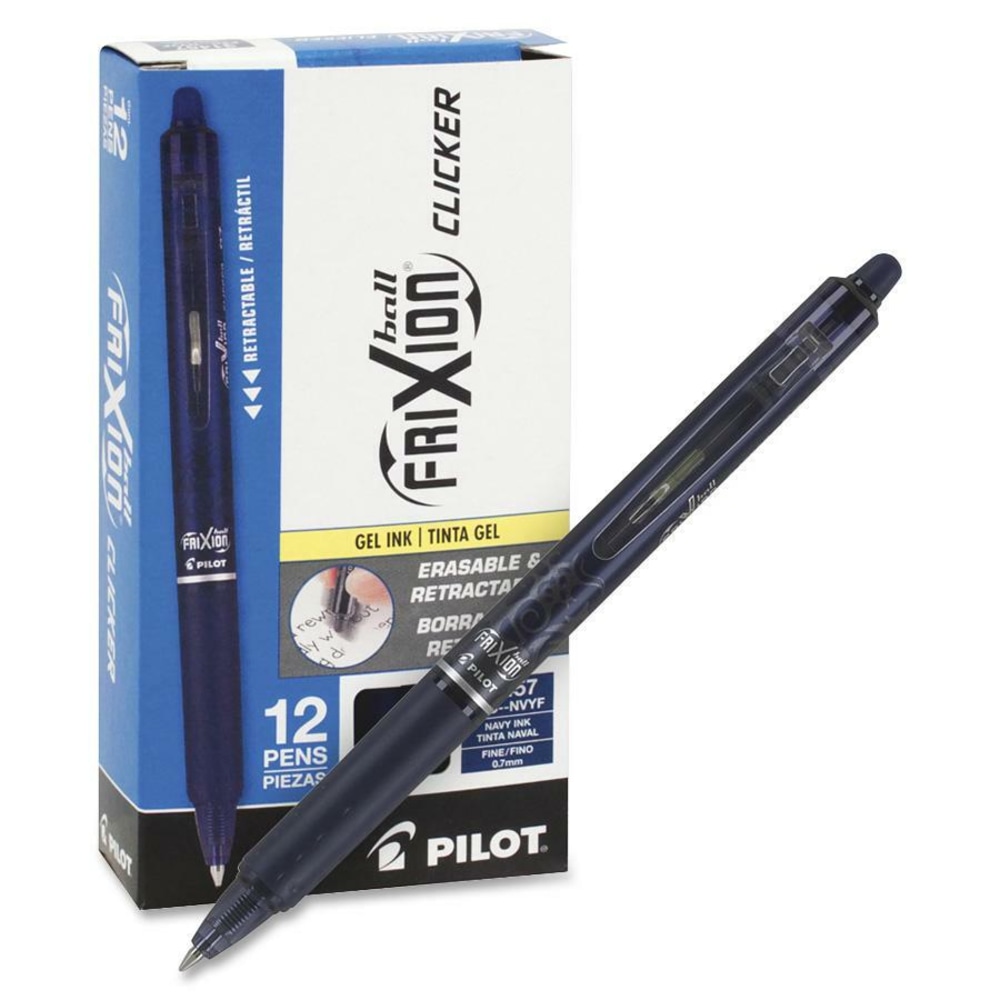 Pilot® FriXion® Ball Clicker Erasable Retractable Gel Pens,