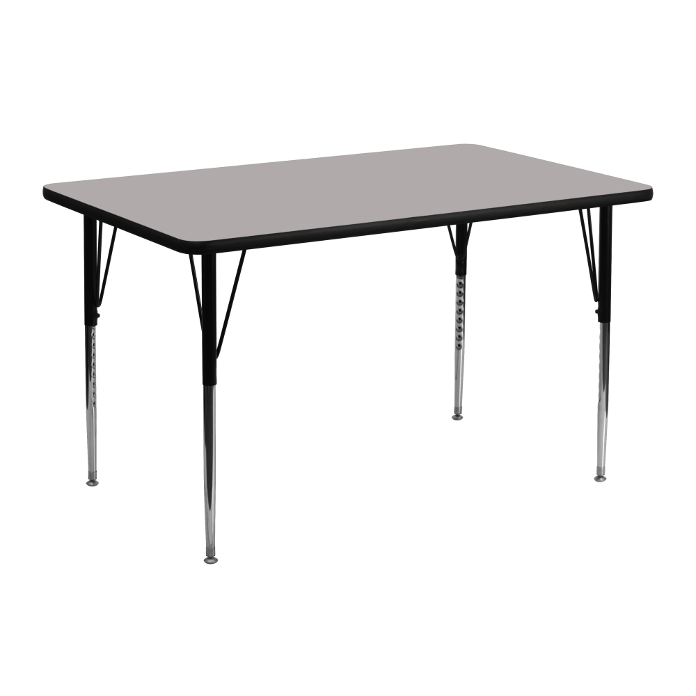 Flash Furniture 48"W Rectangular HP Laminate Activity Table