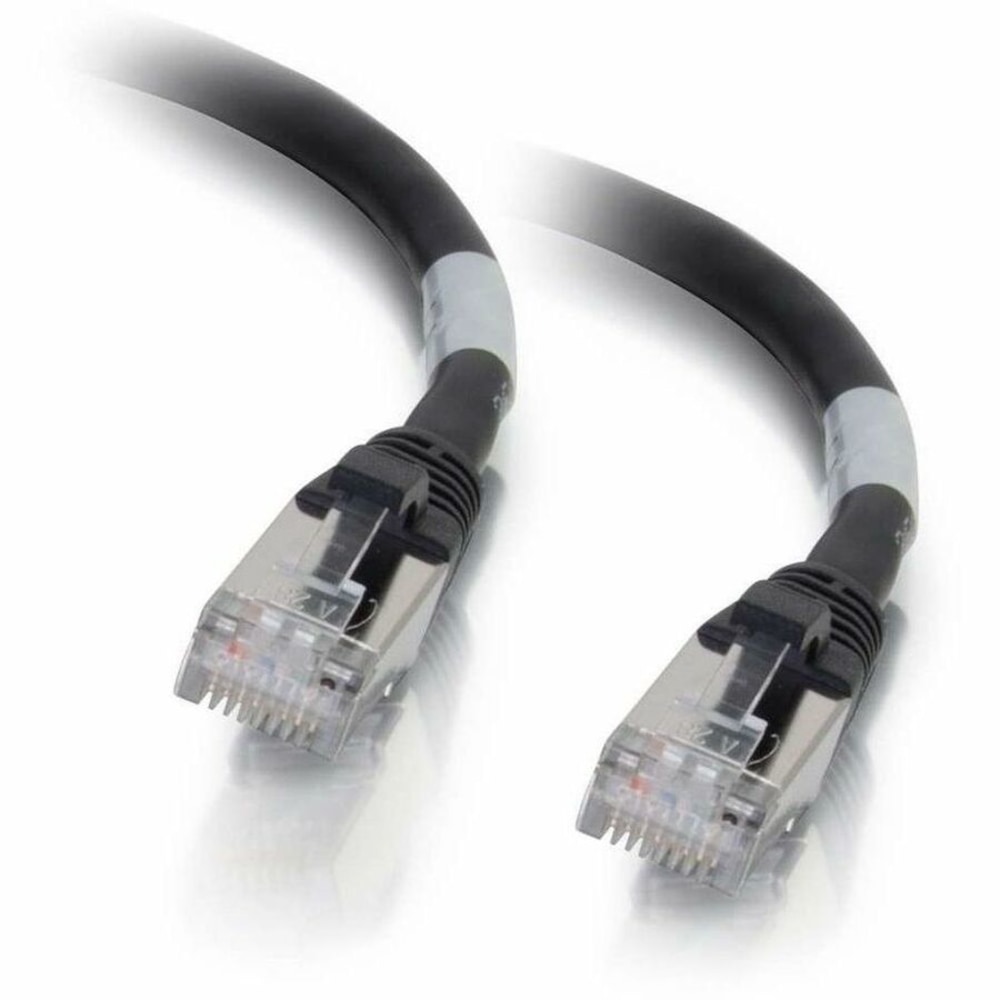C2G-15ft Cat6a Snagless Shielded (STP) Network Patch Cable