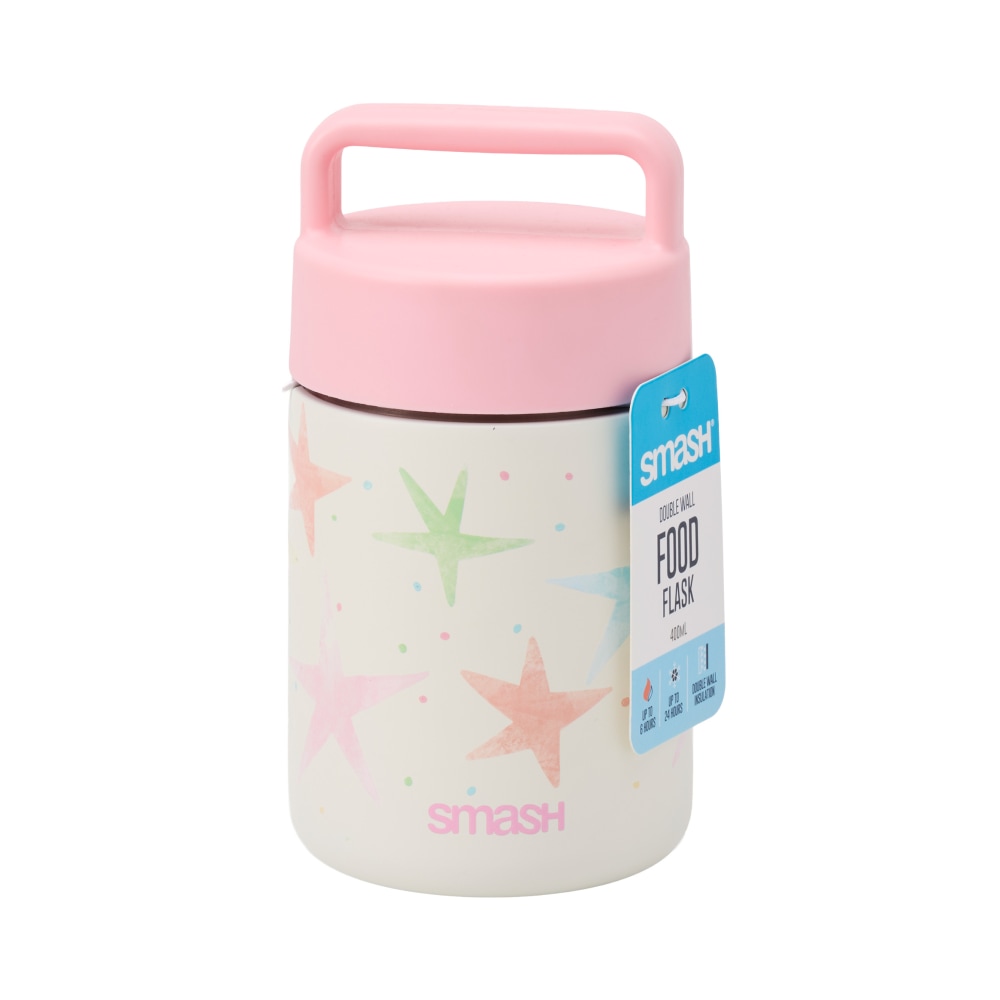 Smash Handled Food Flask, 13 Oz, Star