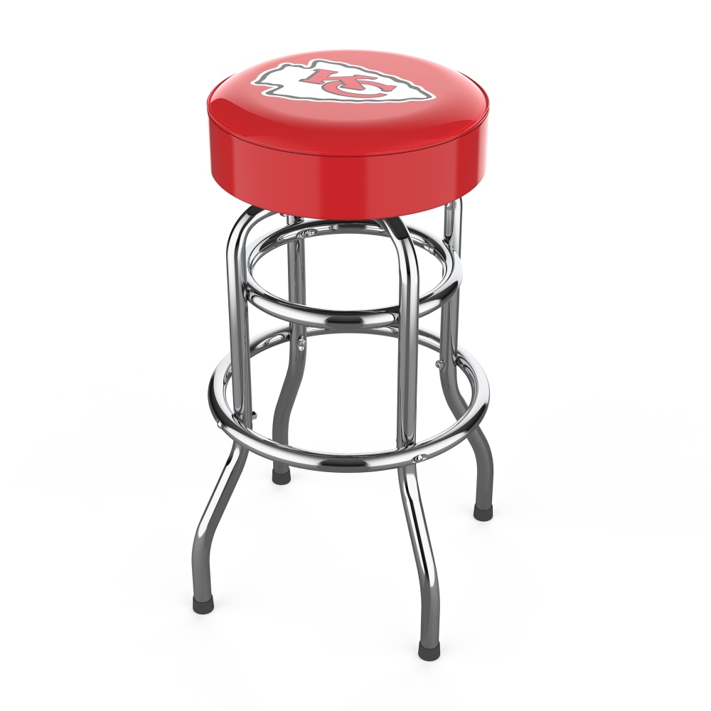 Imperial NFL Backless Swivel Bar Stool, Kansas City