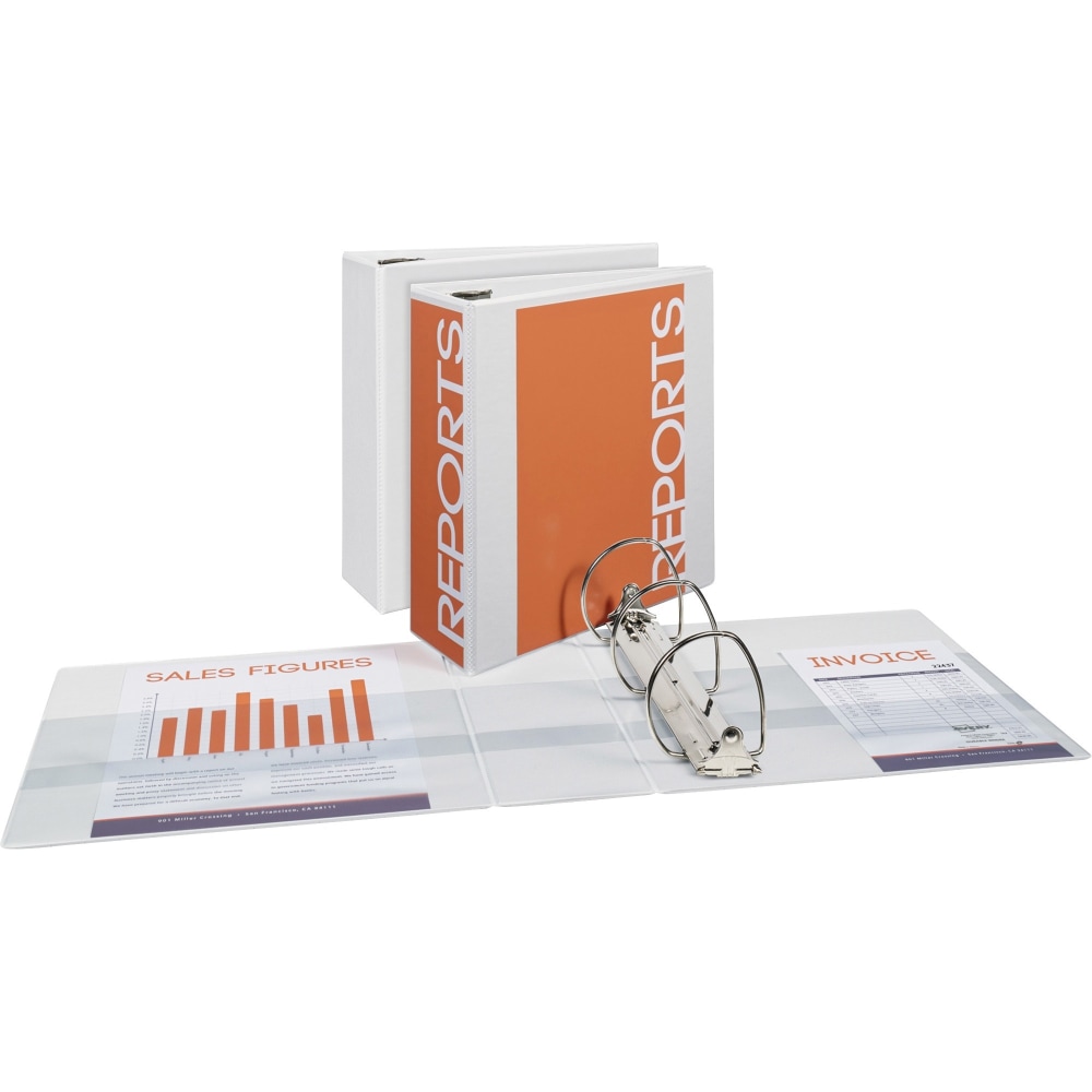 Avery® Durable View Binders- 4" Ring, 8 1/2"
