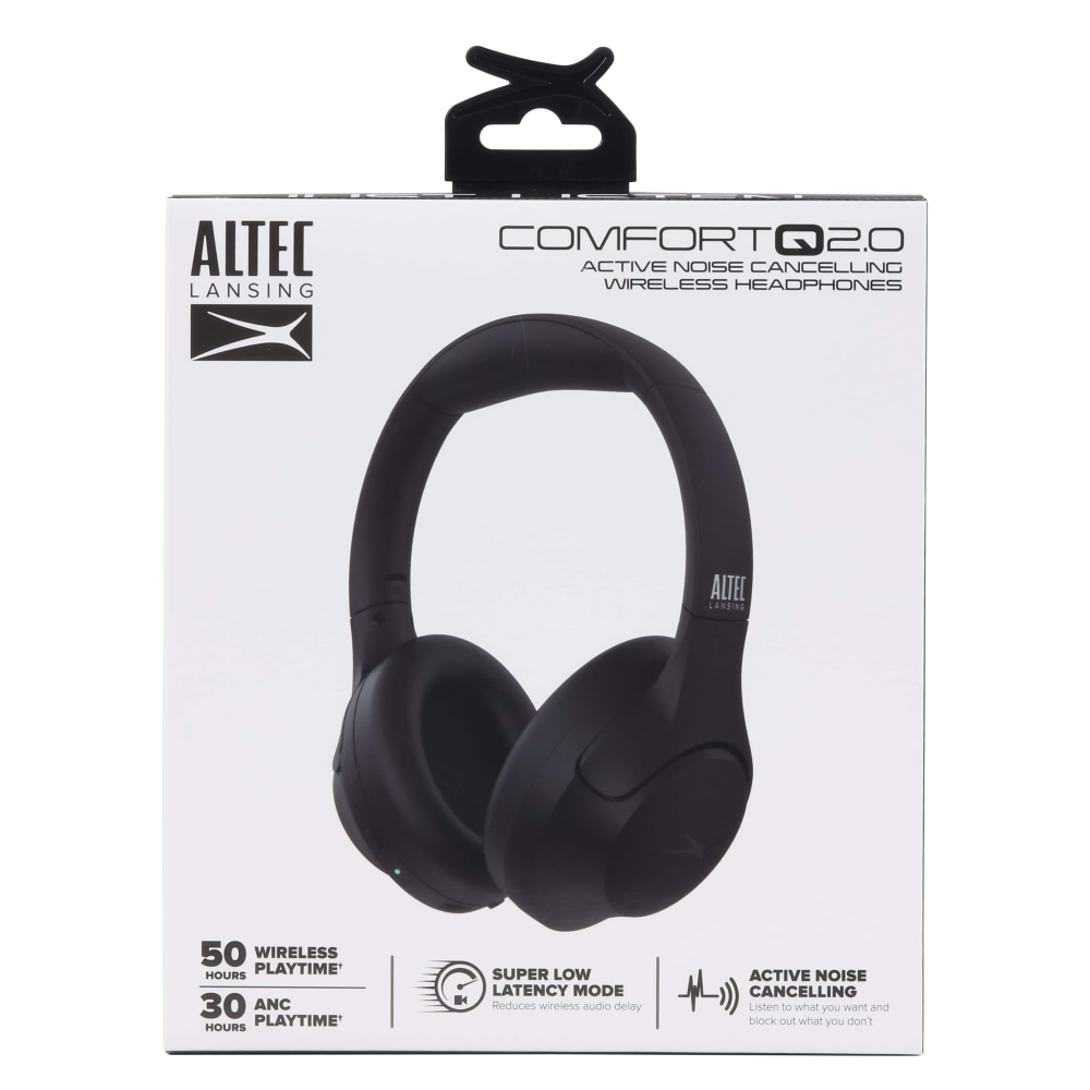 Altec Lansing ComfortQ 2.0 Hybrid ANC Wireless Headphones,