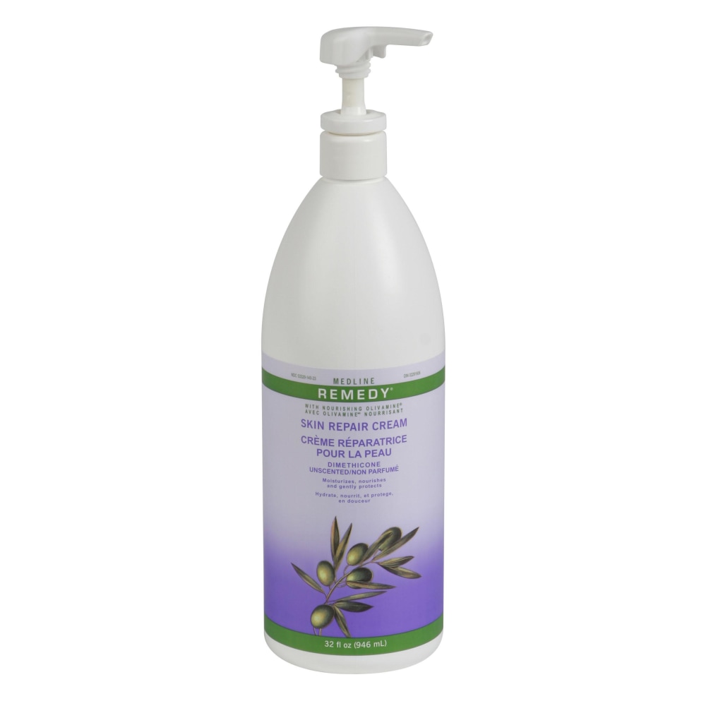 Medline Remedy Olivamine Skin Repair Creams, Unscented, 32