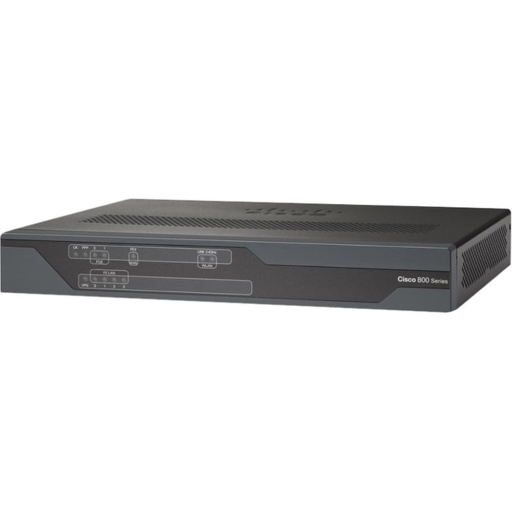 Cisco 881W Wi-Fi 4 IEEE 802.11n Wireless Integrated