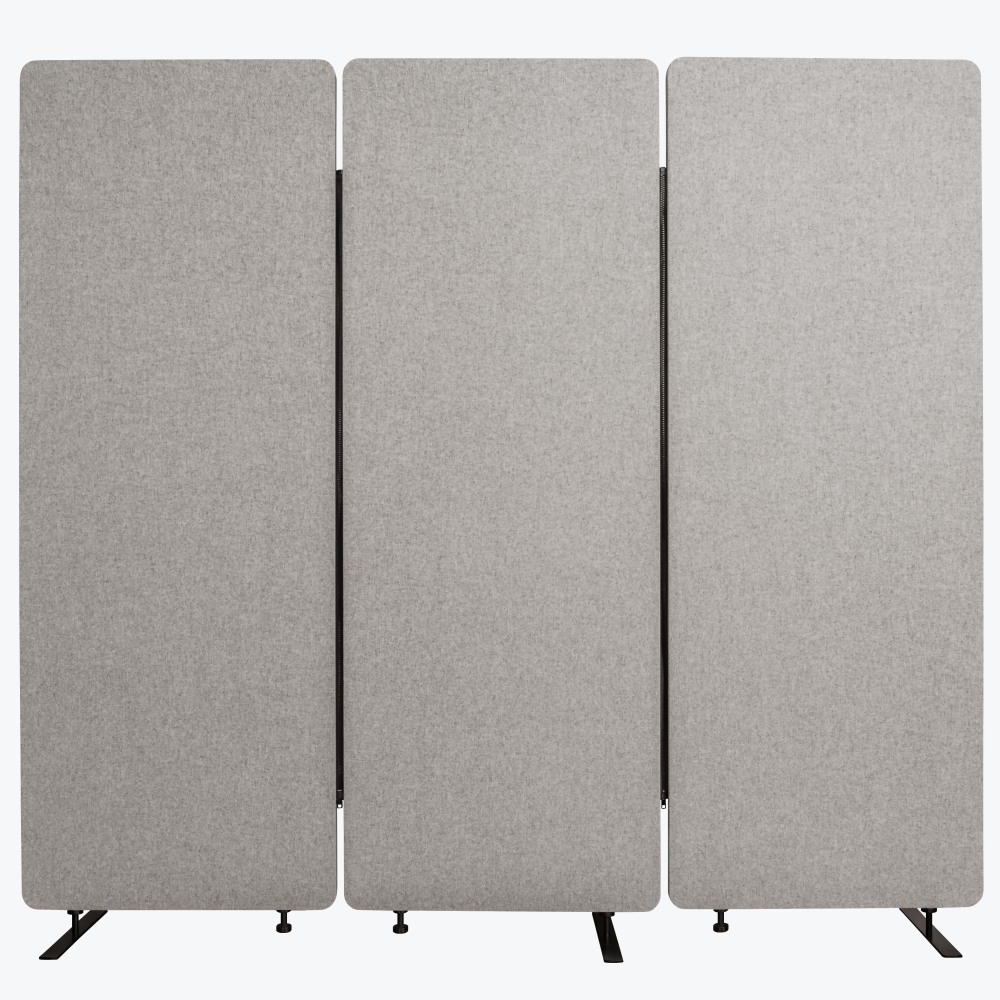 Luxor RECLAIM Acoustic Privacy Panel Room Dividers, 66"H