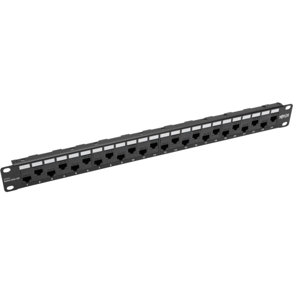 Eaton Tripp Lite Series 24-Port 1U Rack-Mount Cat5e/6