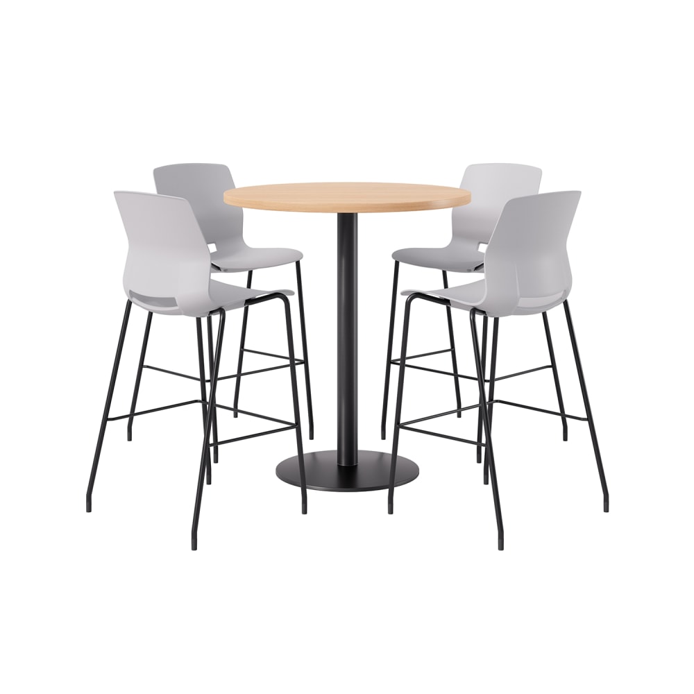 KFI Studios Proof Bistro Round Pedestal Table With