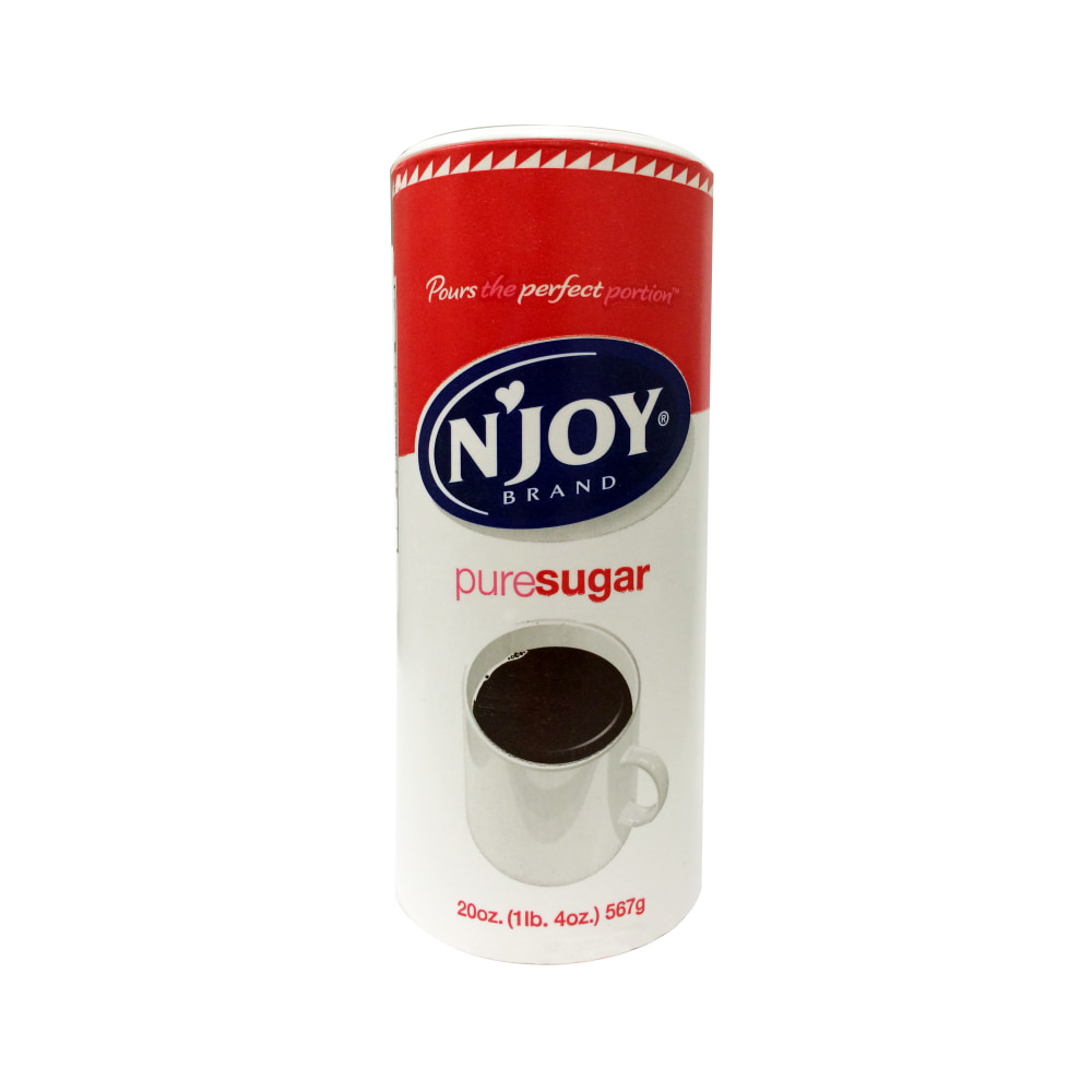 N&#x27;JOY® Sugar, 20 Oz. Canister