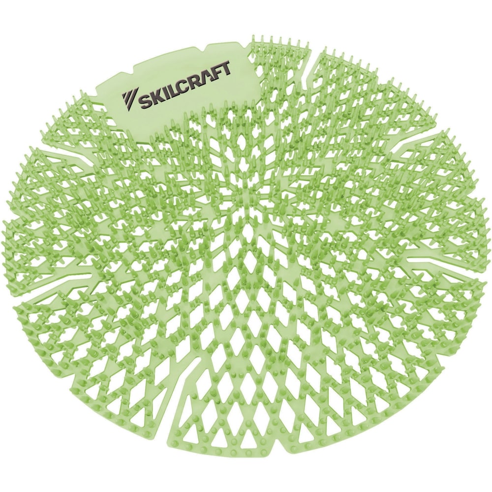 SKILCRAFT® Lasting-Power Recyclable Deodorizer Urinal Screens,