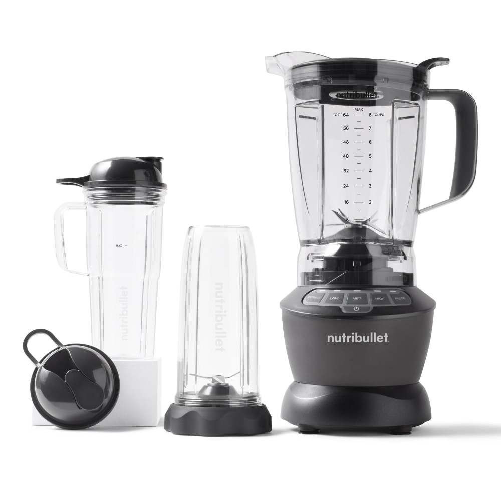 Nutribullet Blender Combo, 64 Oz, Black, Total Qty
