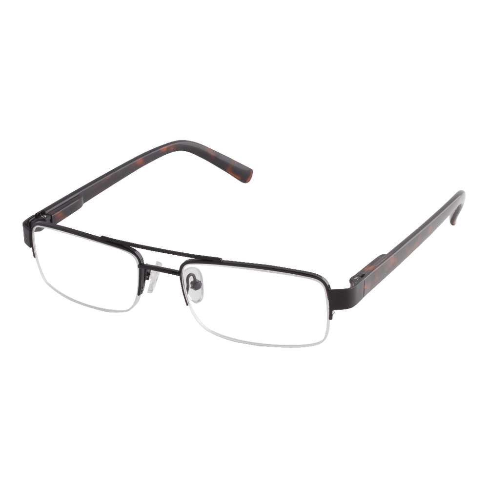 Dr. Dean Edell Anaheim Rimless Reading Glasses, +3.00,