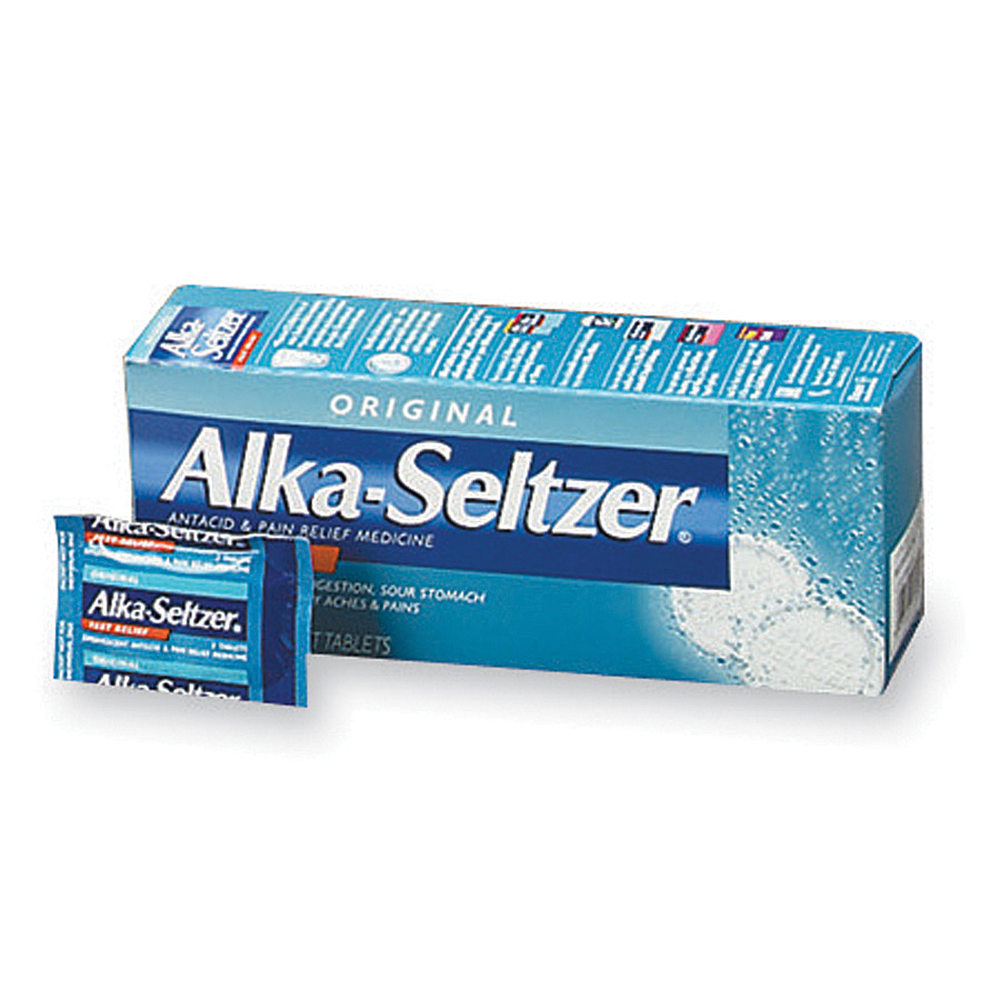 Alka-Seltzer® Refills, 2 Per Packet, Box Of 36