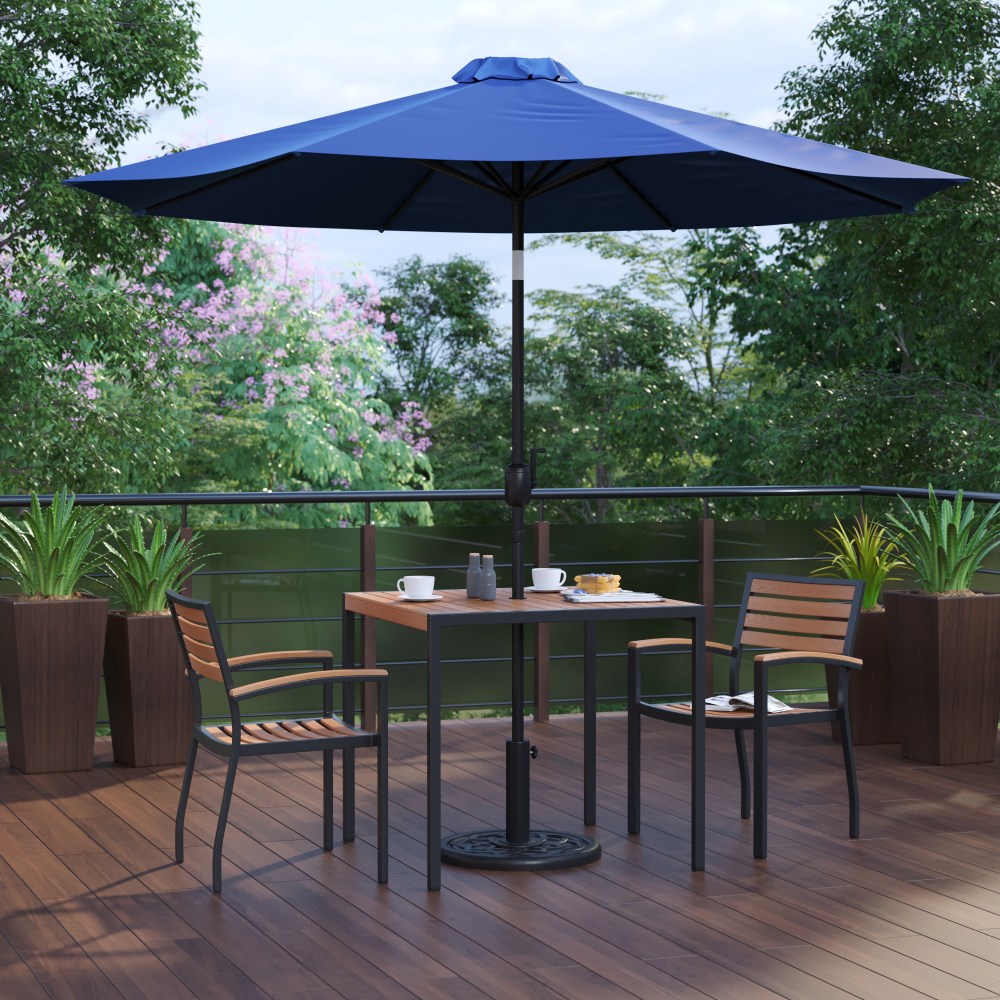 Flash Furniture Lark 5-Piece Outdoor Patio Table Set