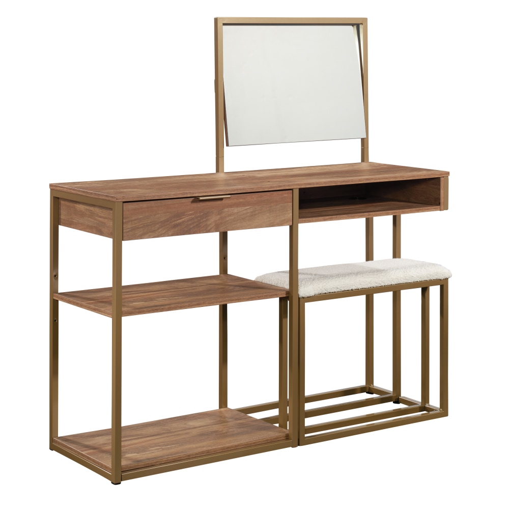 Sauder® International Lux Vanity Console With Mirror And