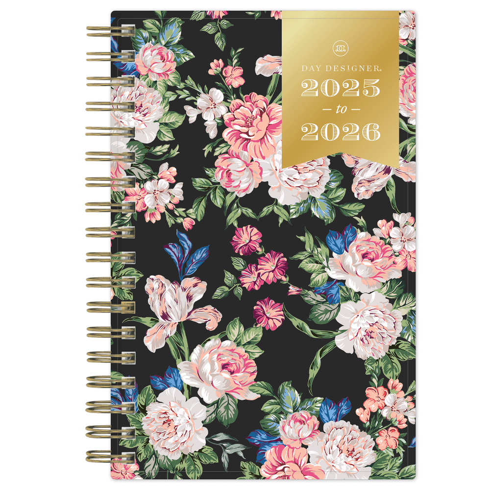 2025-2026 Day Designer Rose Garden Weekly/Monthly Academic