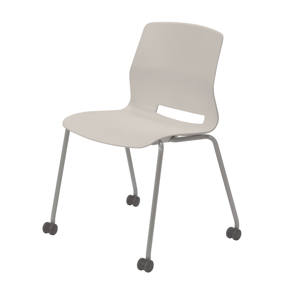 KFI Studios Imme Stack Chair With Caster Base,