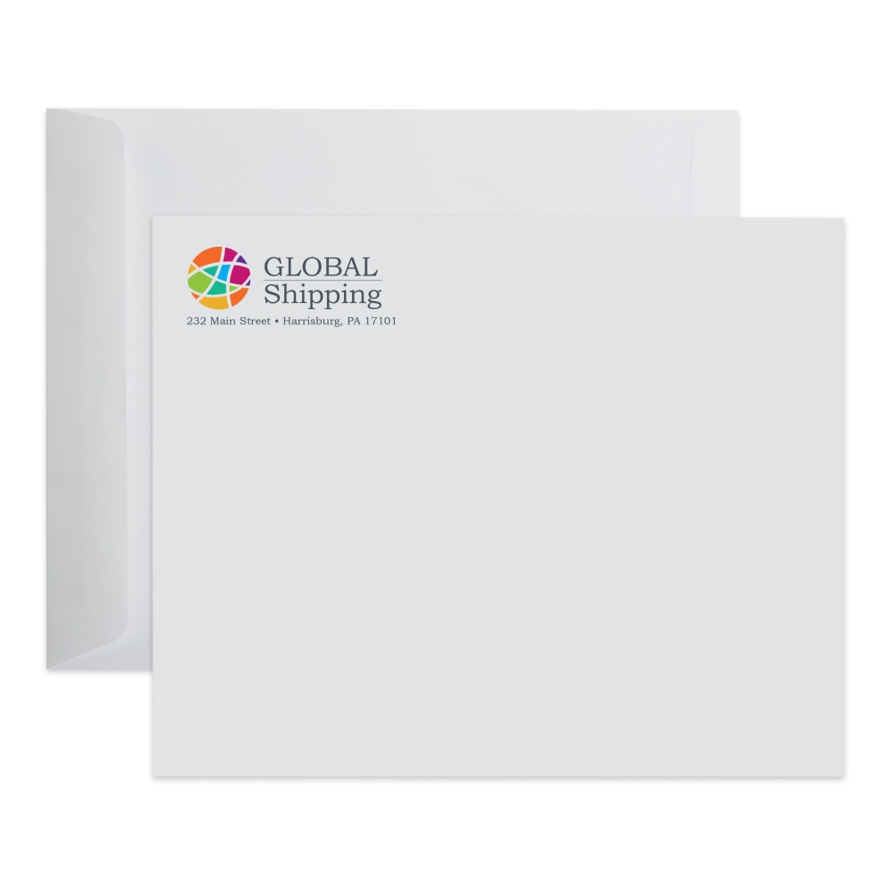 Custom Full Color Open End Catalog Mailing Envelopes,