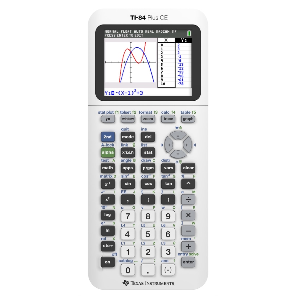 Texas Instruments TI-84 Plus CE Handheld Graphing Calculator,
