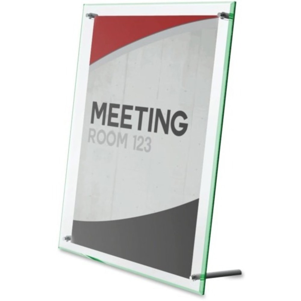 Deflecto Superior Image Beveled Sign Holder - 1