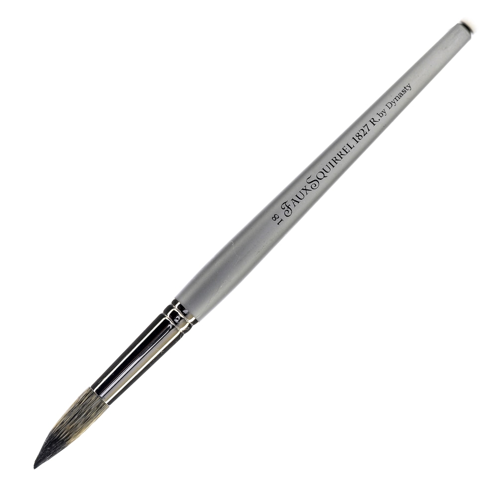 Dynasty Faux Squirrel Paint Brush, Size 18, Round