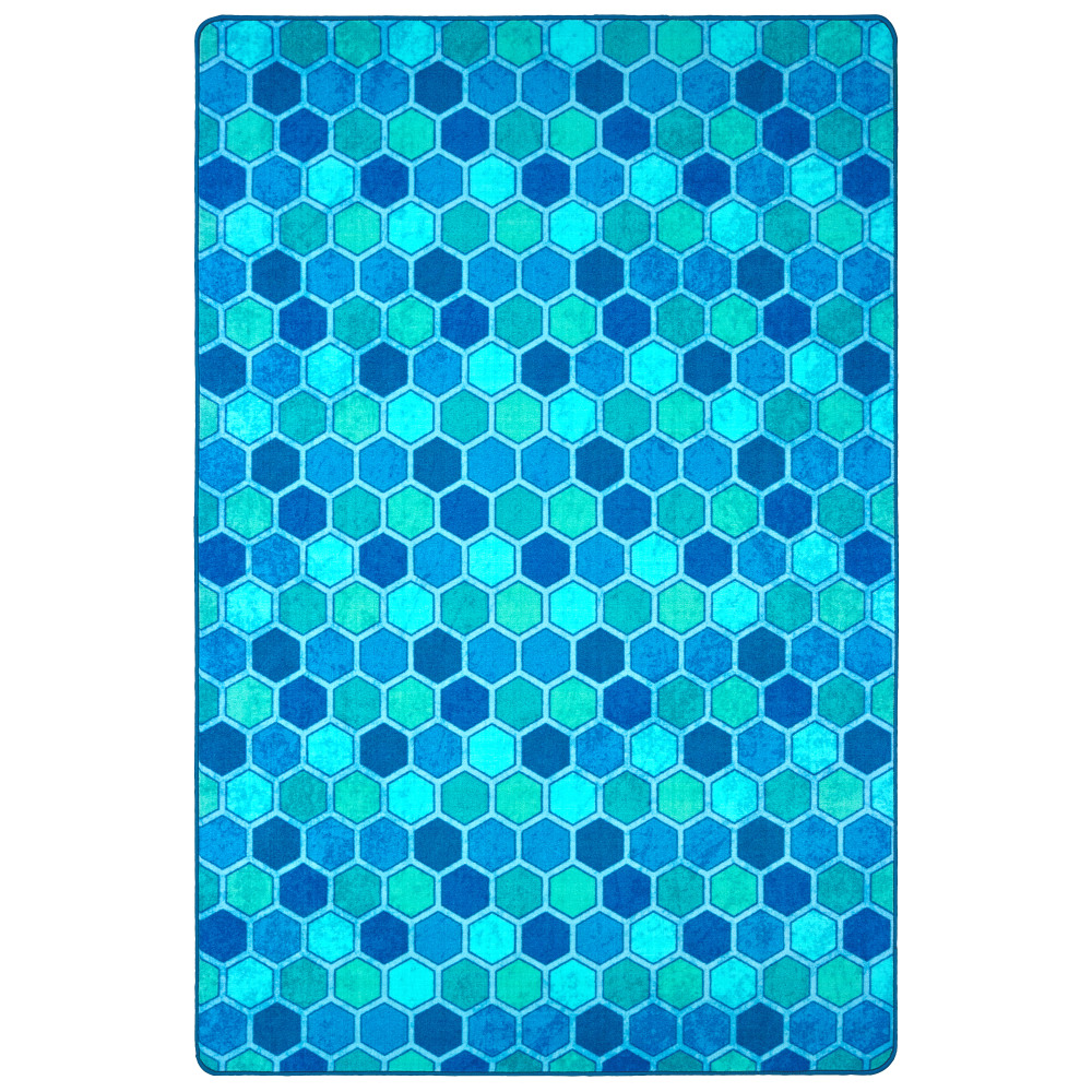 Carpets for Kids® Pixel Perfect Collection™ Honeycomb Pattern