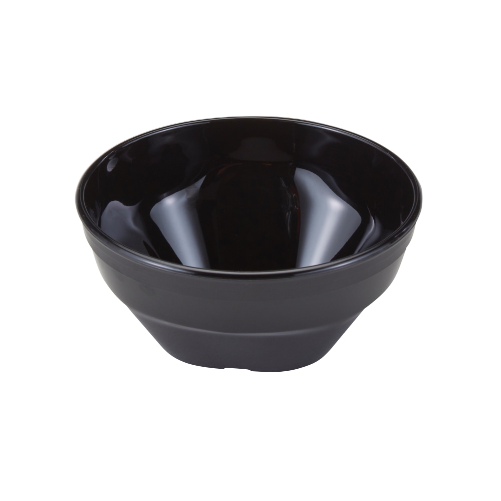 Cambro Camwear® Dinnerware Bowls, Square Base, Black, Pack