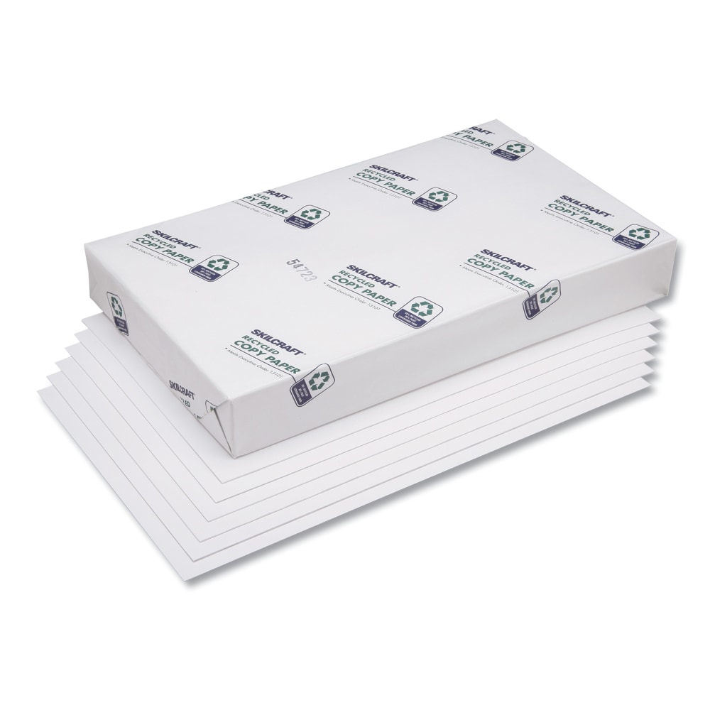 SKILCRAFT® Wet Toner Paper, 10 Reams, Legal (8-1/2"