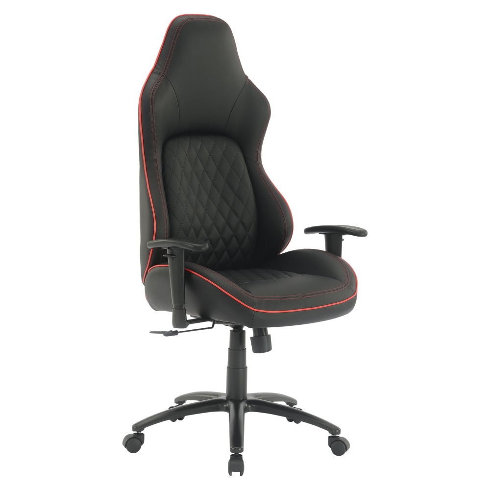 Office Star High Stakes Ergonomic Bonded Leather Computer