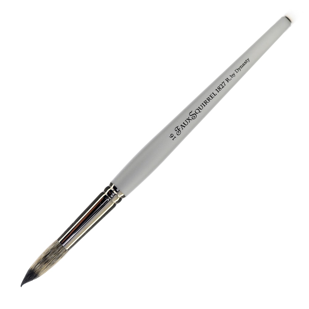 Dynasty Faux Squirrel Paint Brush, Size 16, Round