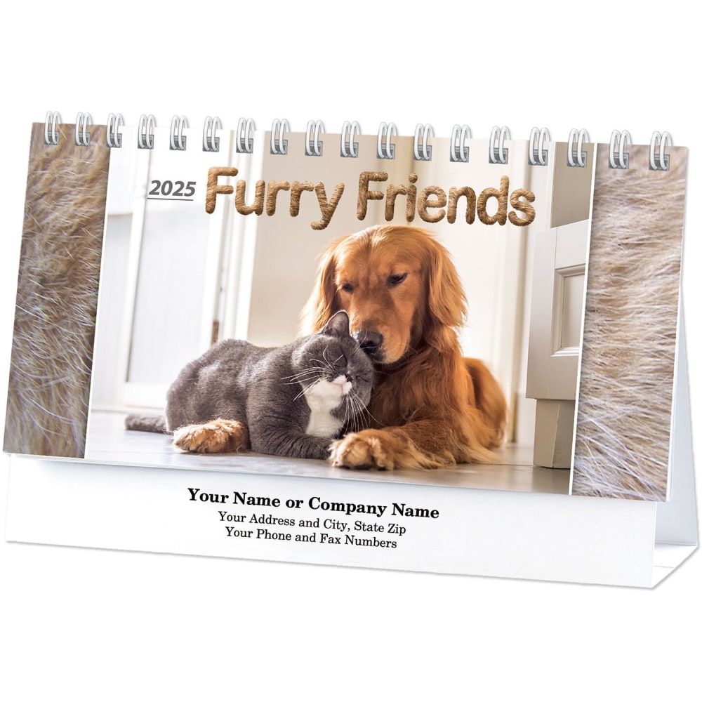 Furry Friends Desk Calendar
