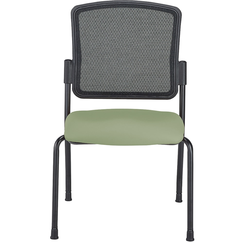 WorkPro® Spectrum Series Mesh/Vinyl Stacking Guest Chair with