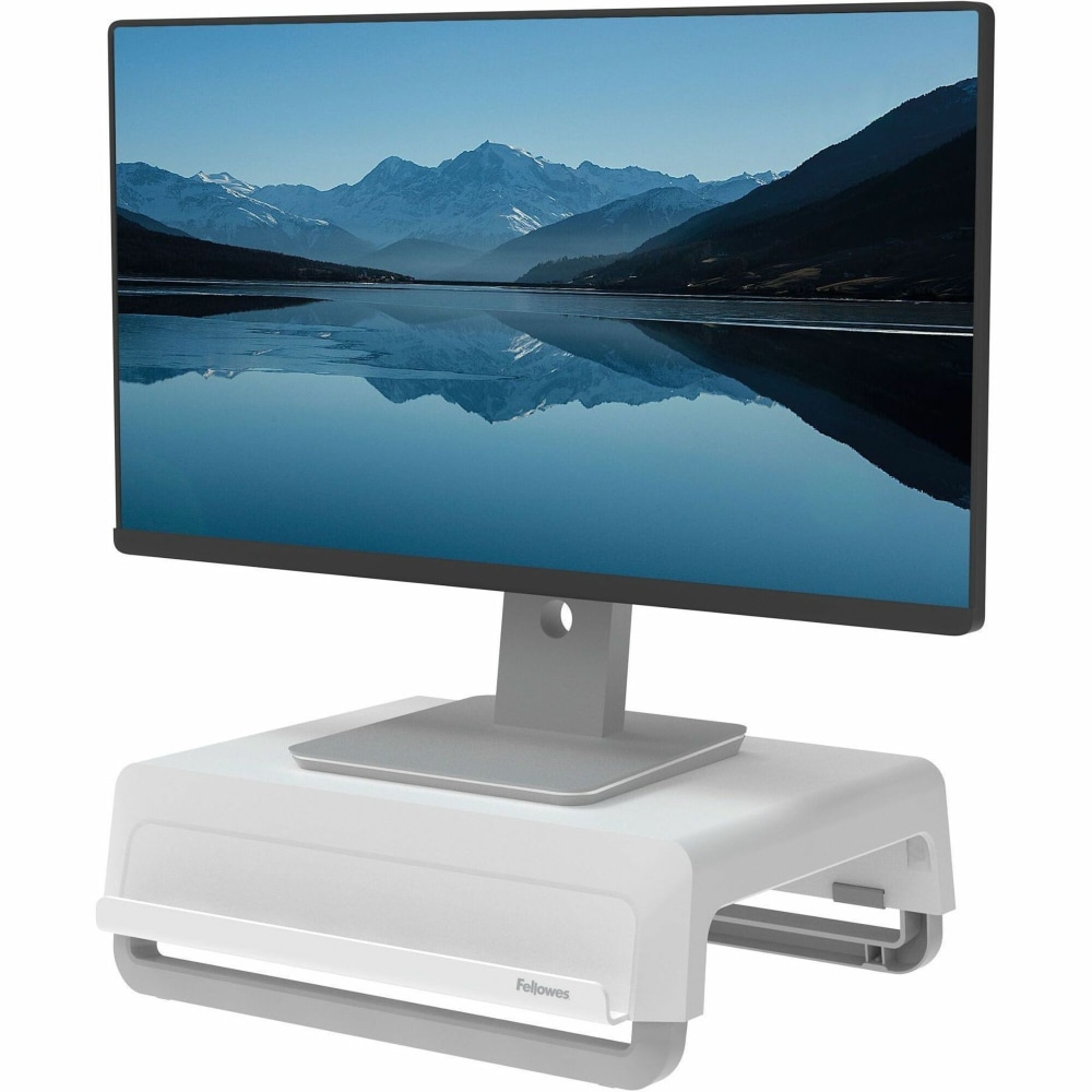 Fellowes Breyta Monitor Stand - White - White