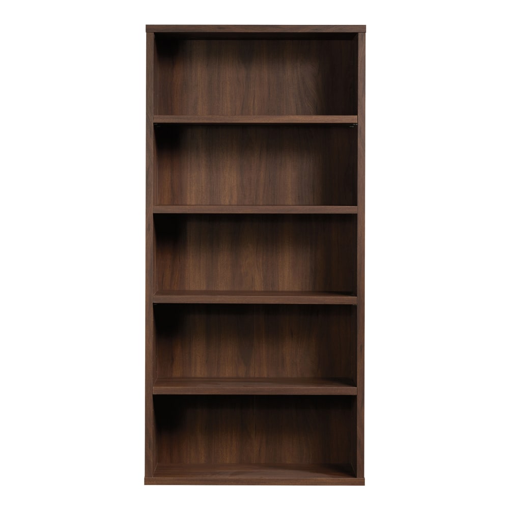 Sauder® Optimum 73-1/2"H 5-Shelf Bookcase, Spiced Mahogany