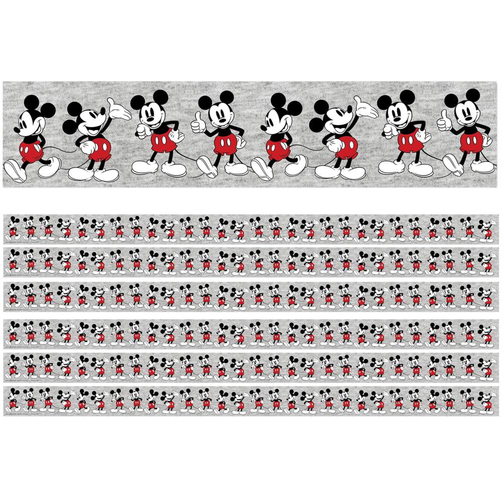 Eureka School Deco Trim, Mickey Mouse Throwback Mickey