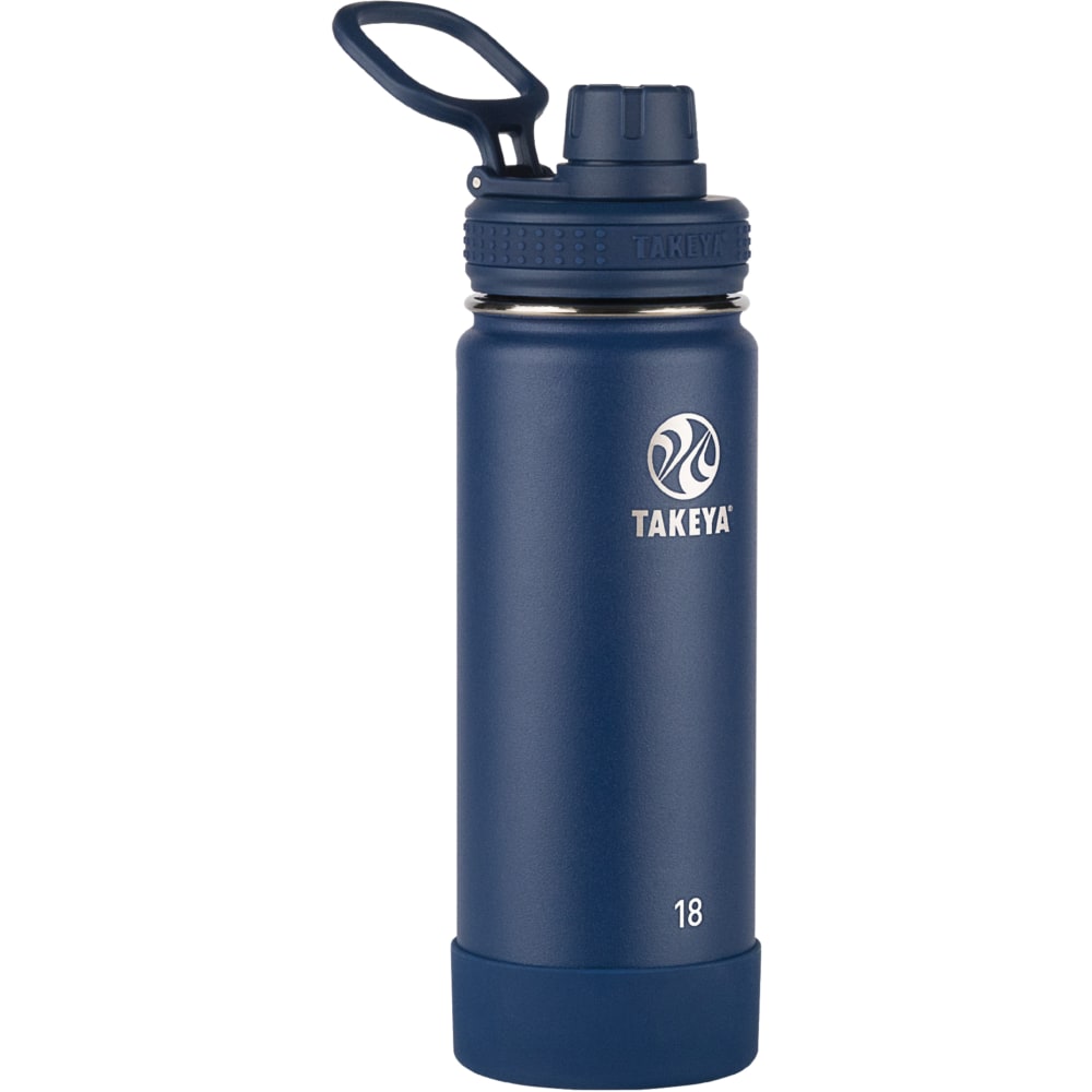 Takeya Actives Spout Reusable Water Bottle, 18 Oz,