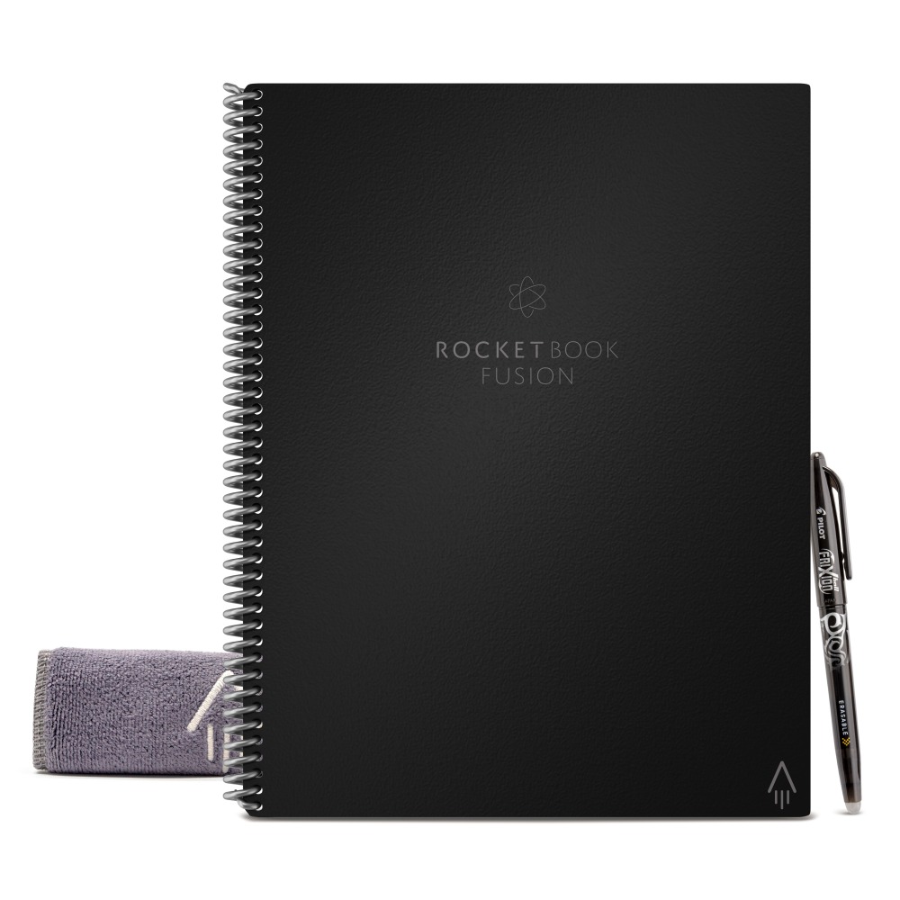 Rocketbook Fusion Smart Reusable Letter Size Notebook,