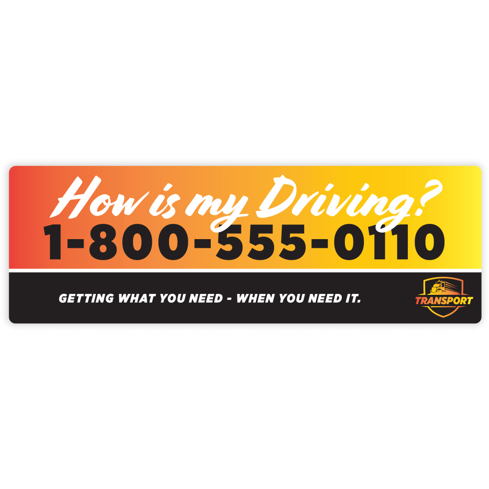 Custom Outdoor Weatherproof Full-Color Labels, 2" x 6",