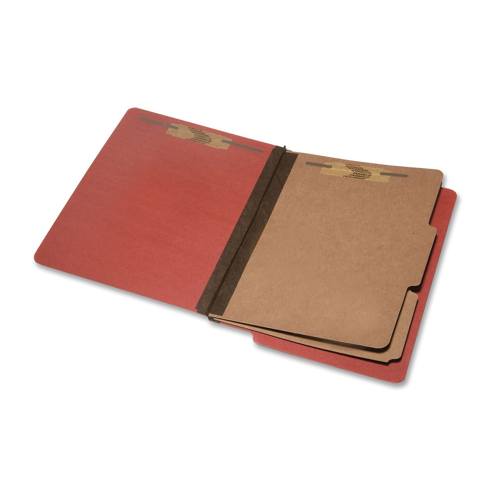 SKILCRAFT® End-Tab Classification Folders, Letter Size, 30%