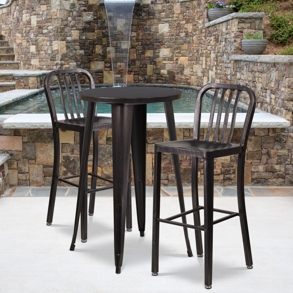 Flash Furniture Commercial-Grade Indoor/Outdoor Bar Stools With