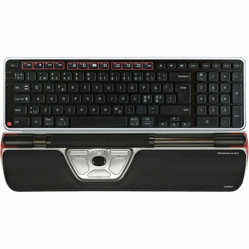 Contour Ultimate Workstation Red Keyboard & Mouse -